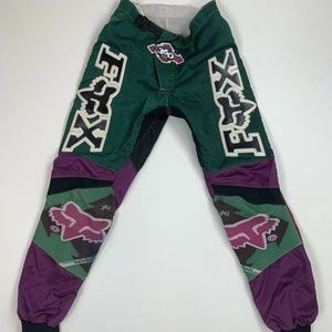 Vintage Mens FOX Racing Motorcross Pant Sz 32